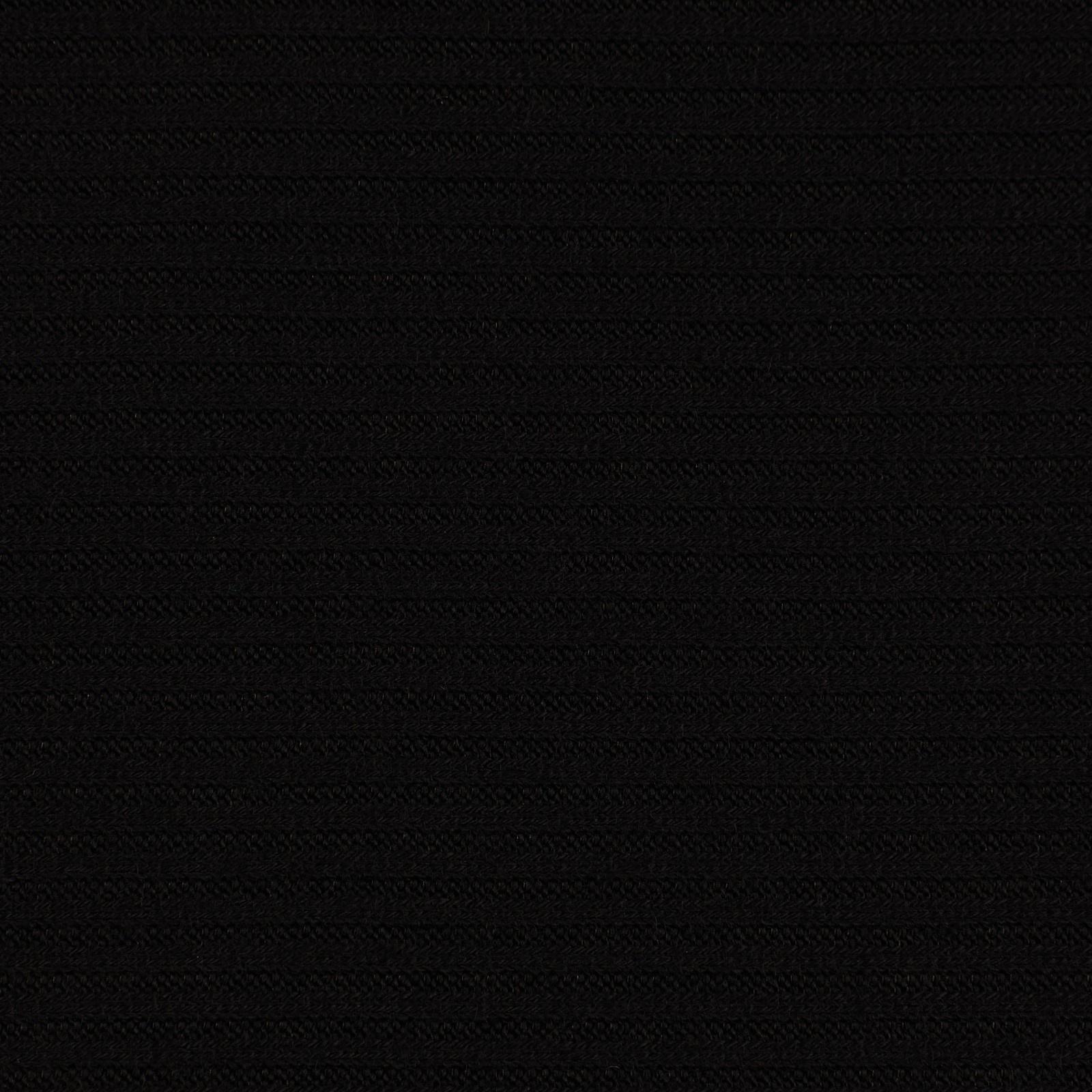 Лоскут кашкорсе с лайкрой, 50 × 50 см, цвет чёрный