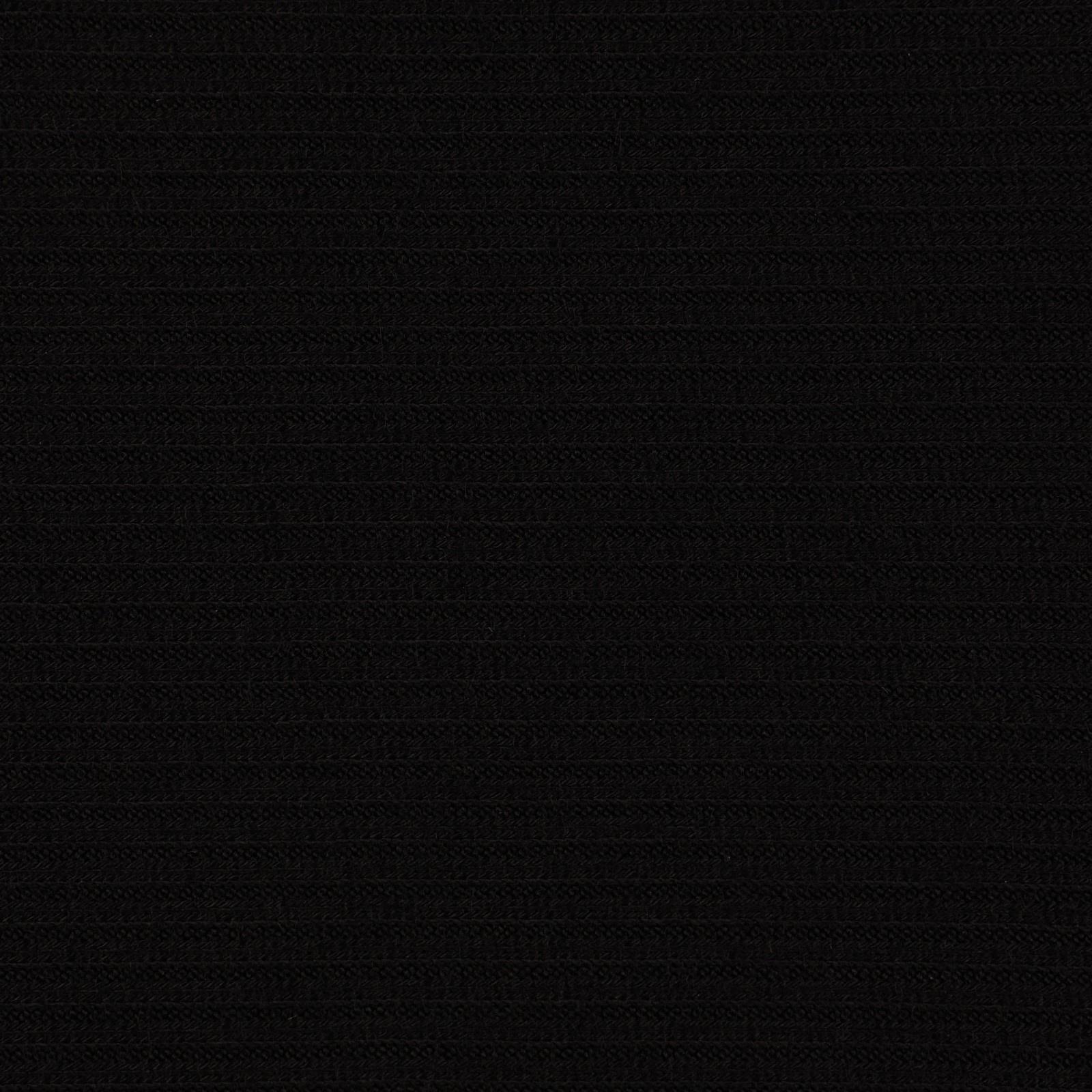 Лоскут кашкорсе с лайкрой, 50 × 50 см, цвет чёрный