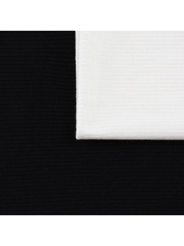 Лоскут кашкорсе с лайкрой, 50 × 50 см, цвет чёрный