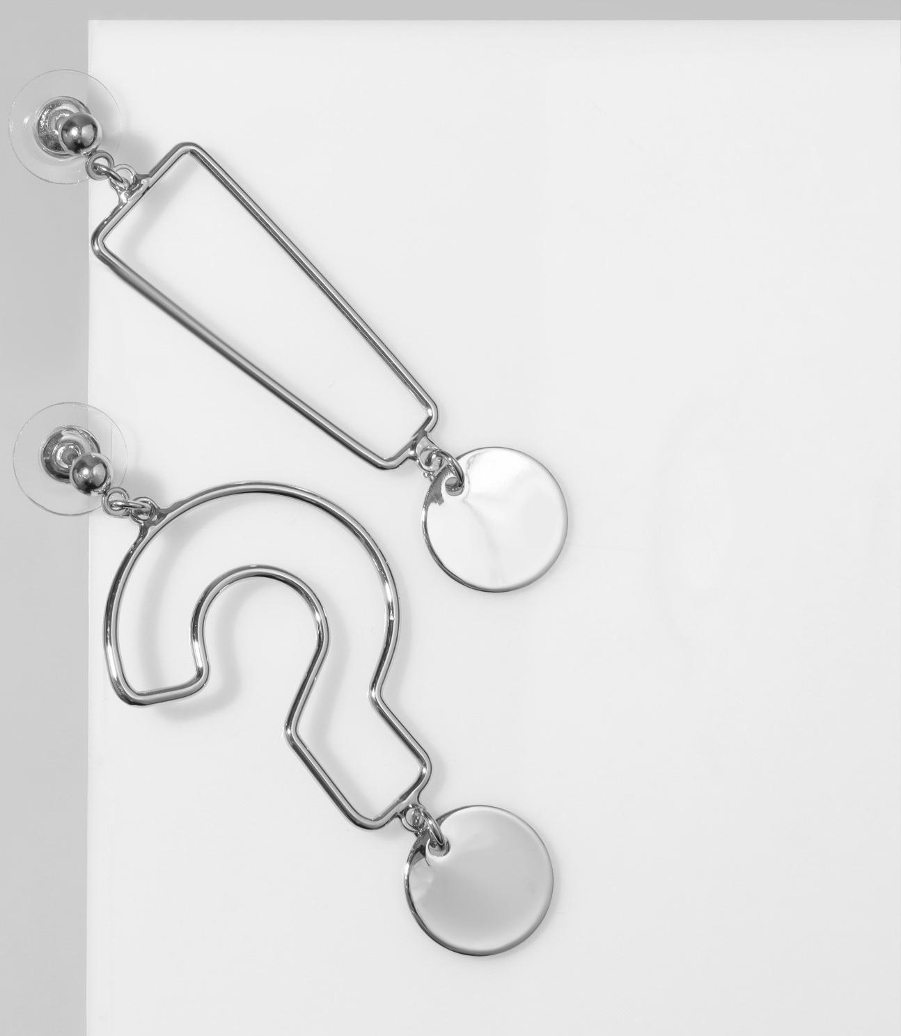 Серьги металл 