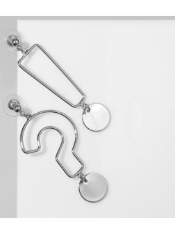 Серьги металл 