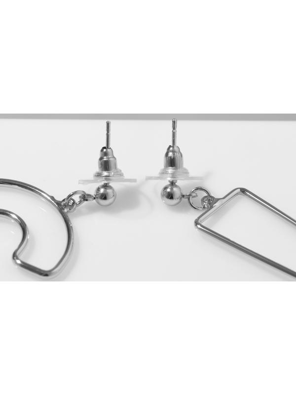 Серьги металл 