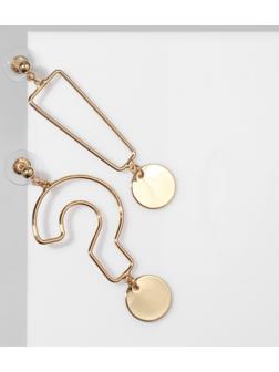 Серьги металл 