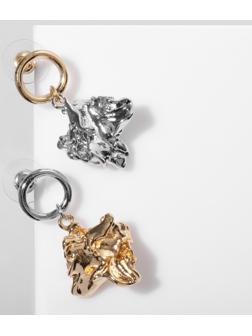 Серьги металл 