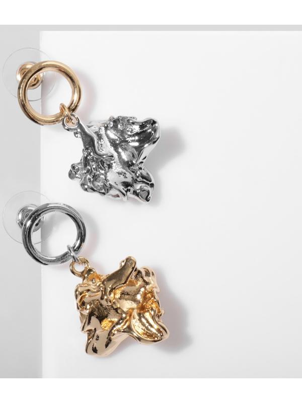 Серьги металл 