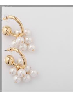 Серьги с жемчугом 