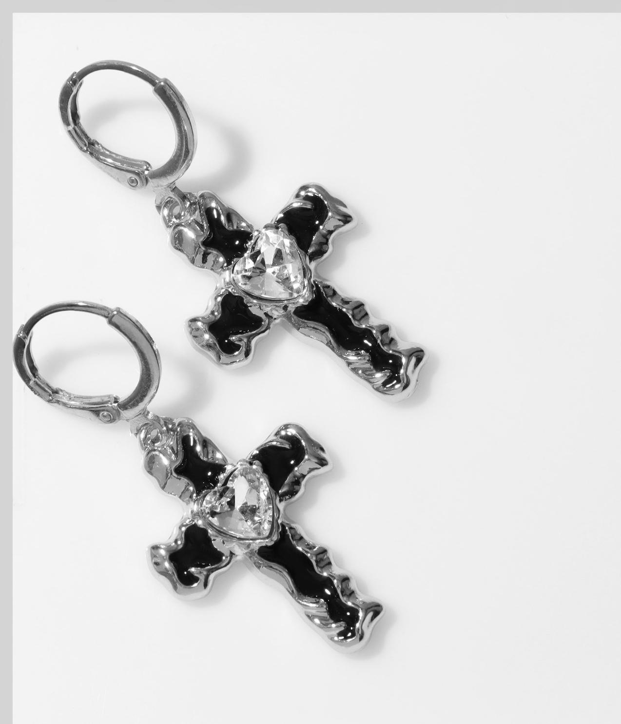 Серьги эмаль 