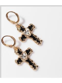 Серьги эмаль 