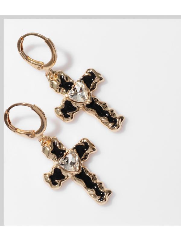 Серьги эмаль 