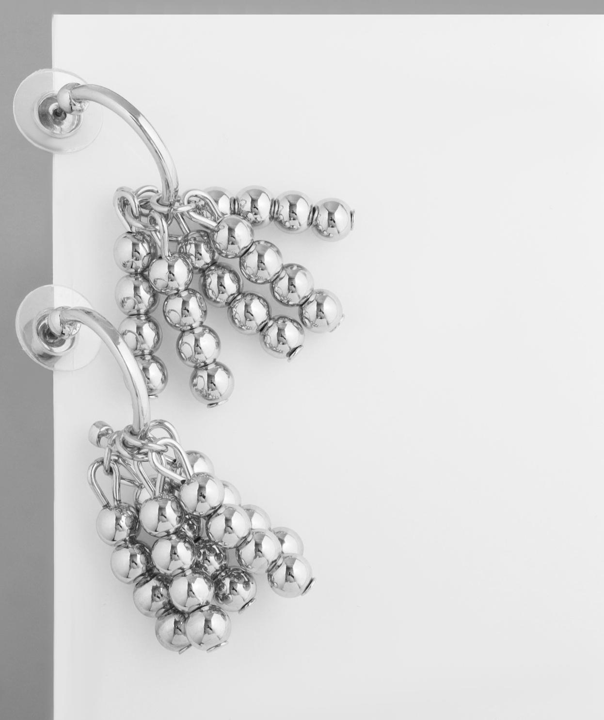 Серьги металл 