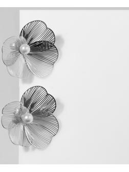 Серьги с жемчугом 