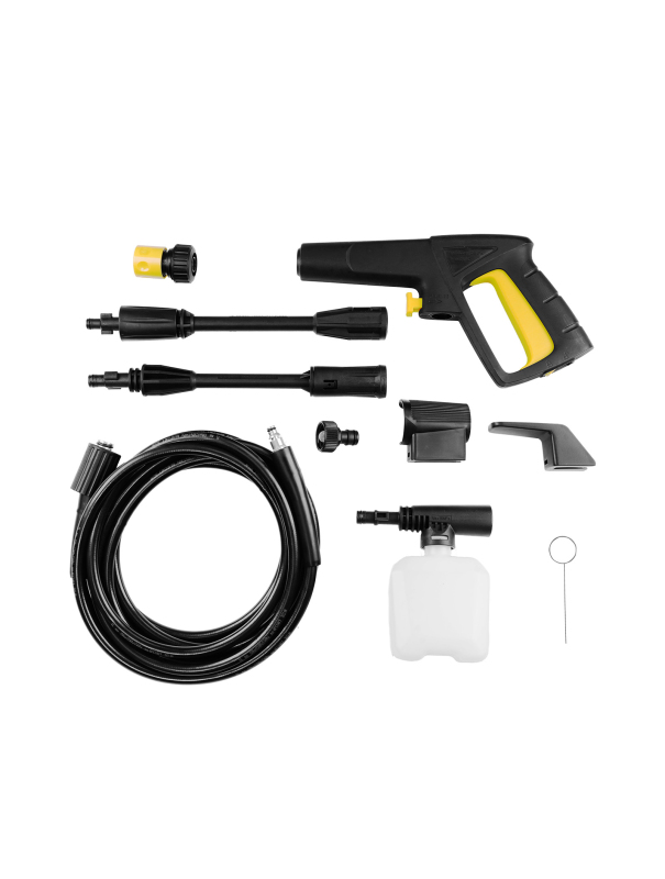 Мойка высокого давления Kolner K140, 140/100 Бар, 1900 Вт, 420 л/ч, метал.помпа, шланг 6 м