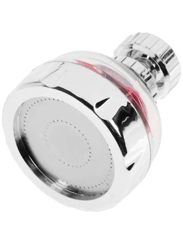 Аэратор ZEIN Z3632, поворотный, на шарнире, с вентилятором, хром/прозрачный