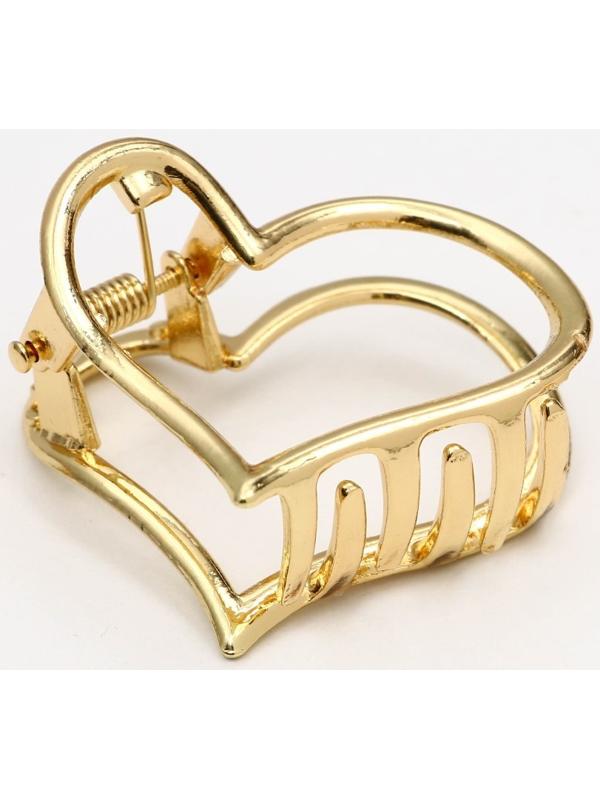 Краб для волос металлический «XOXO» , 4.5 х 3 см