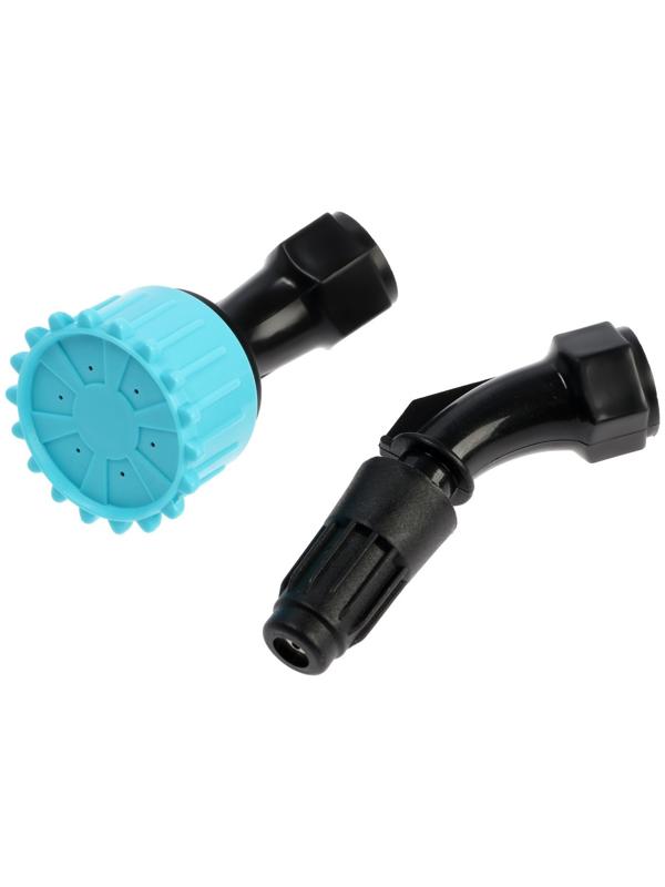 Опрыскиватель аккумуляторный ТУНДРА, 7.4 В, 2.4 Ач, Li-on, 0.8 л/мин, 2 насадки, шланг 5 м