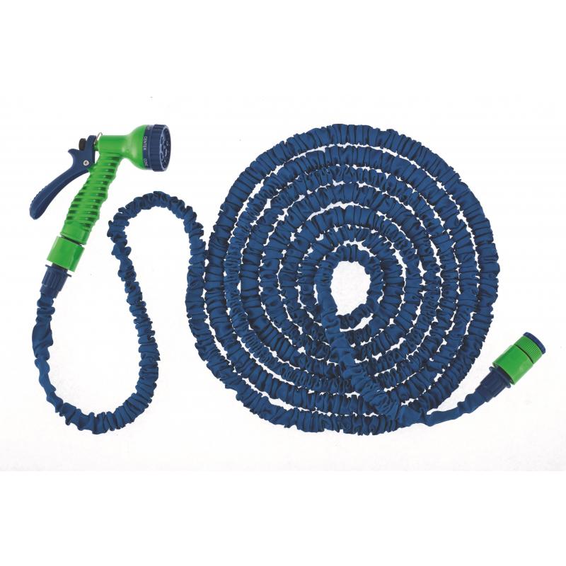 Набор поливочный Сибртех растяг шланг 20м 7-реж пистол соед. Адаптер 67545