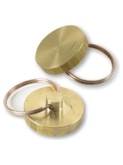 Печать метал., диаметр 24мм с гравировкой под шаблон, латунь