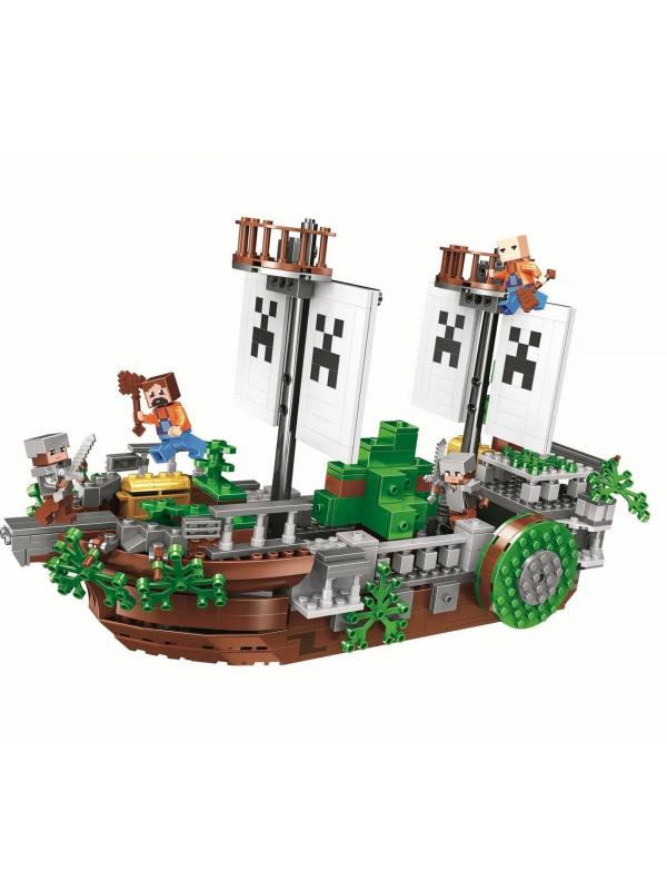 Конструктор Bl «Сражение на корабле» 11139 (Minecraft) /  630 деталей