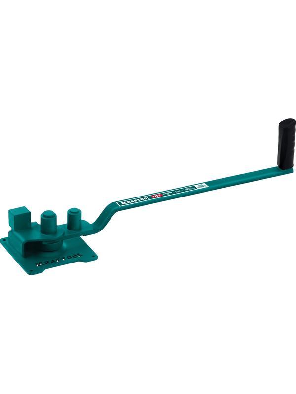 Ручной станок для гибки арматуры на подшипнике KRAFTOOL 12 PT, плавный гиб