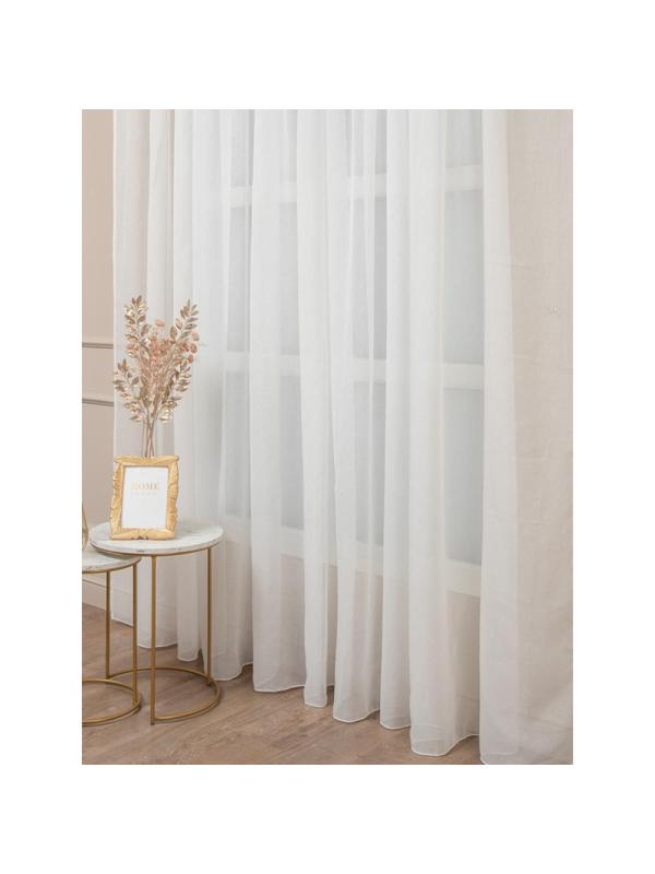 Тюль Amore Mio Однотонный батист ut 500х270 см м 1 шт Шампань, 65323