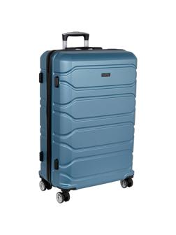 Чемодан РР5631 (3-ой) Blue синий (24) пластик ABS средний