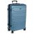 Чемодан РР5631 (3-ой) Blue синий (24) пластик ABS средний