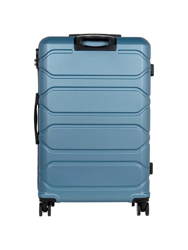 Чемодан РР5631 (3-ой) Blue синий (24) пластик ABS средний