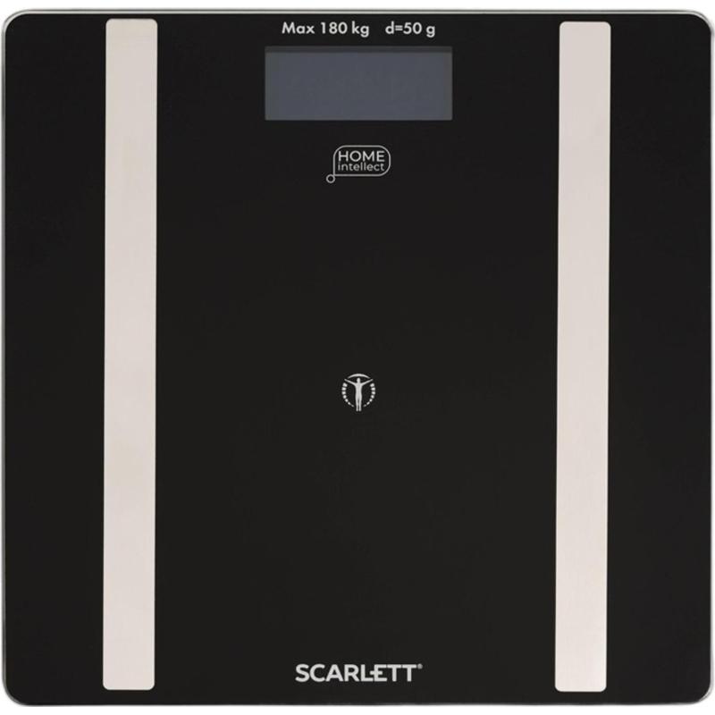 Весы напольные диагностические SCARLETT SC-BS33ED110, 180кг, черный