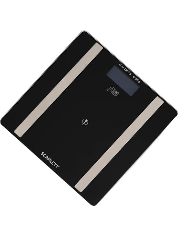 Весы напольные диагностические SCARLETT SC-BS33ED110, 180кг, черный
