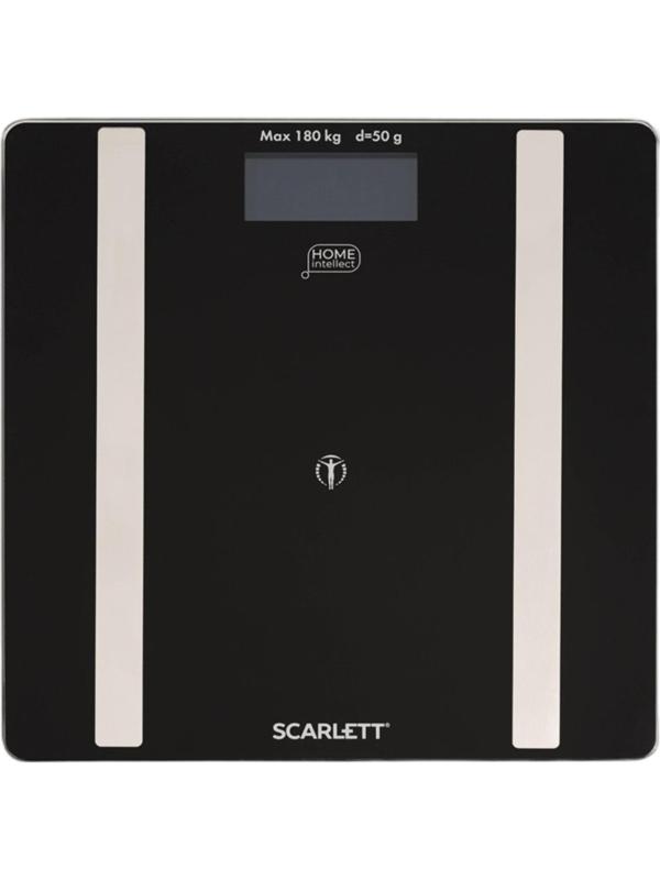 Весы напольные диагностические SCARLETT SC-BS33ED110, 180кг, черный