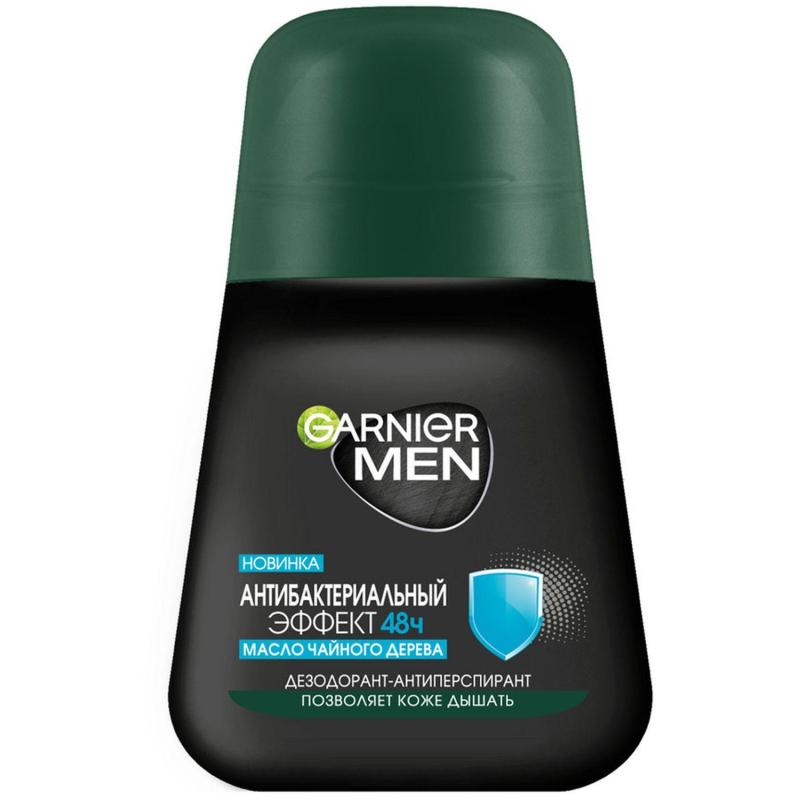Дезодорант-антиперспирант Garnier ролик Men Антибак эфф 48ч муж, 50 мл