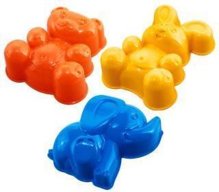 Формочки Медведь, Зайка, Слоник