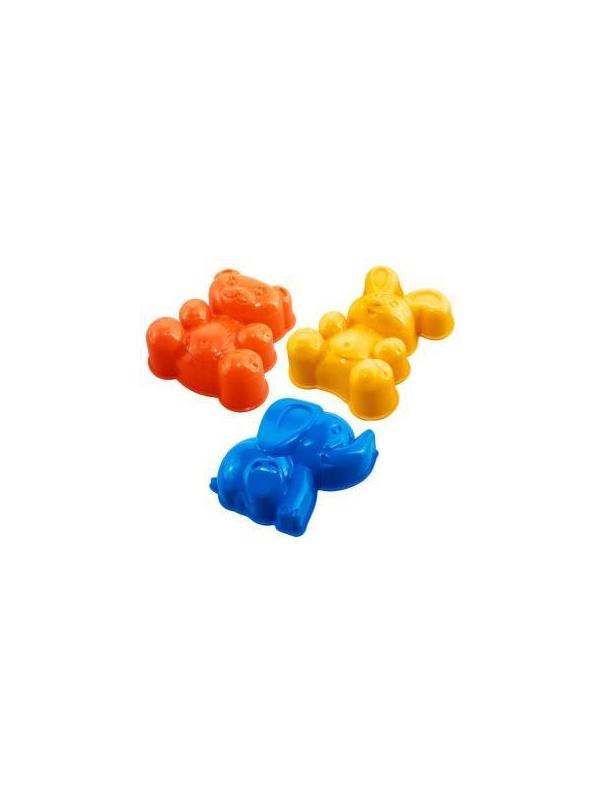 Формочки Медведь, Зайка, Слоник