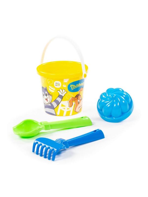 Песочный набор Простоквашино №1 (4 предмета), в ассорт.