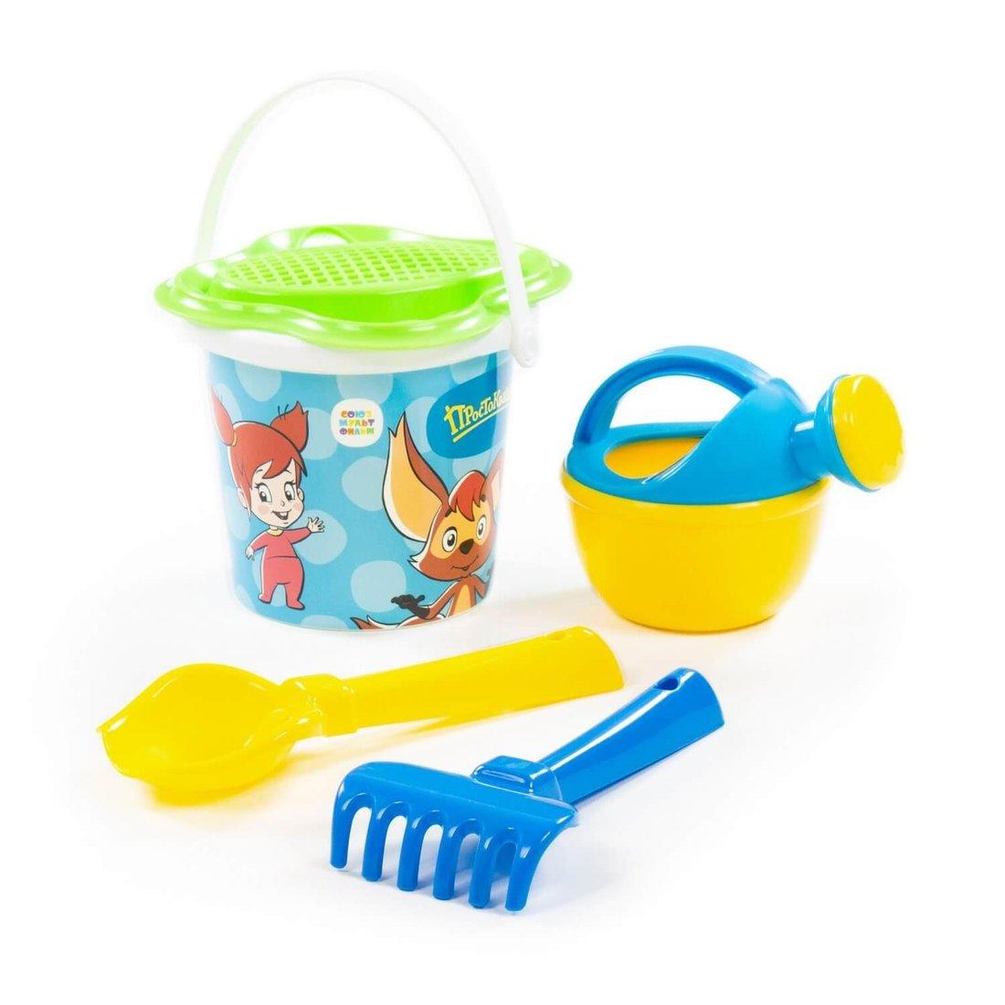 Песочный набор Простоквашино №2 (5 предметов), в ассорт.