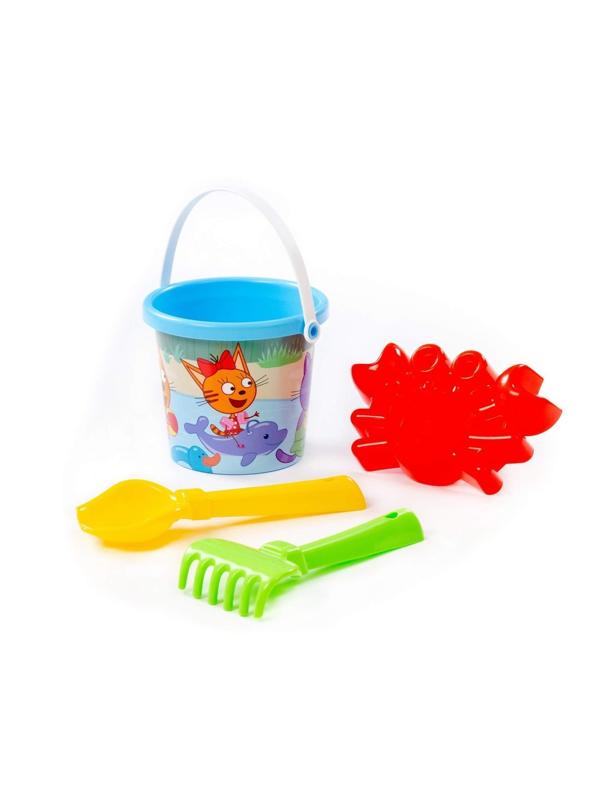 Песочный набор Три кота №8 (4 предмета), в ассорт.