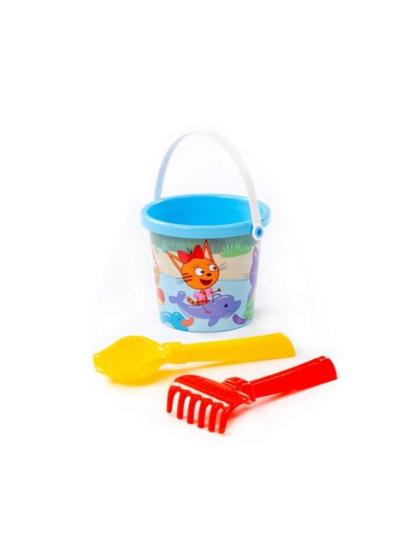 Песочный набор Три кота №7 (3 предмета), в ассорт.