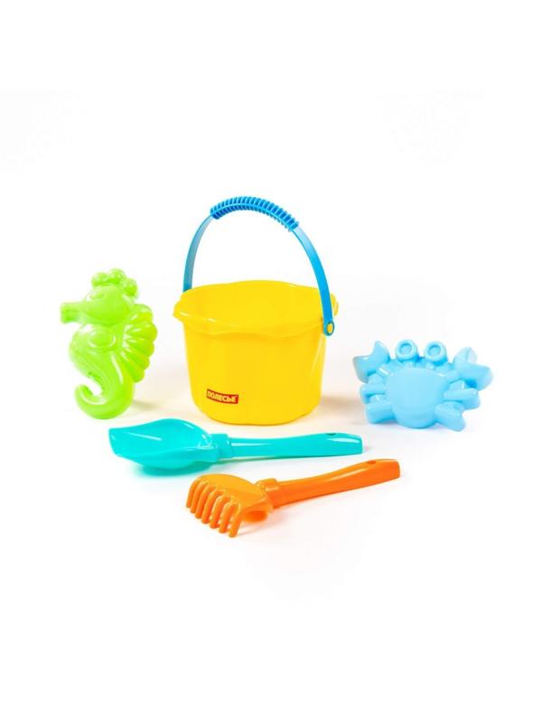 Песочный набор №664 (5 предметов), в ассорт.