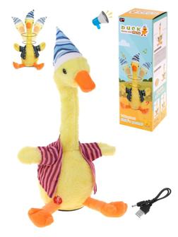 Утка, эл. пит. акк-р 3,7V вх. в компл., USB кабель, в ассорт., коробка