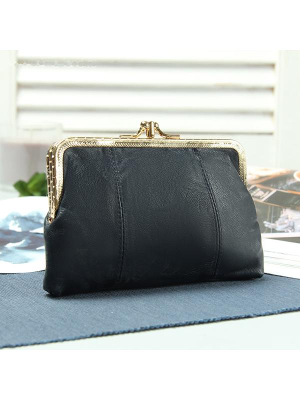 Косметичка на фермуаре, 2 отдела, цвет синий, МИКС