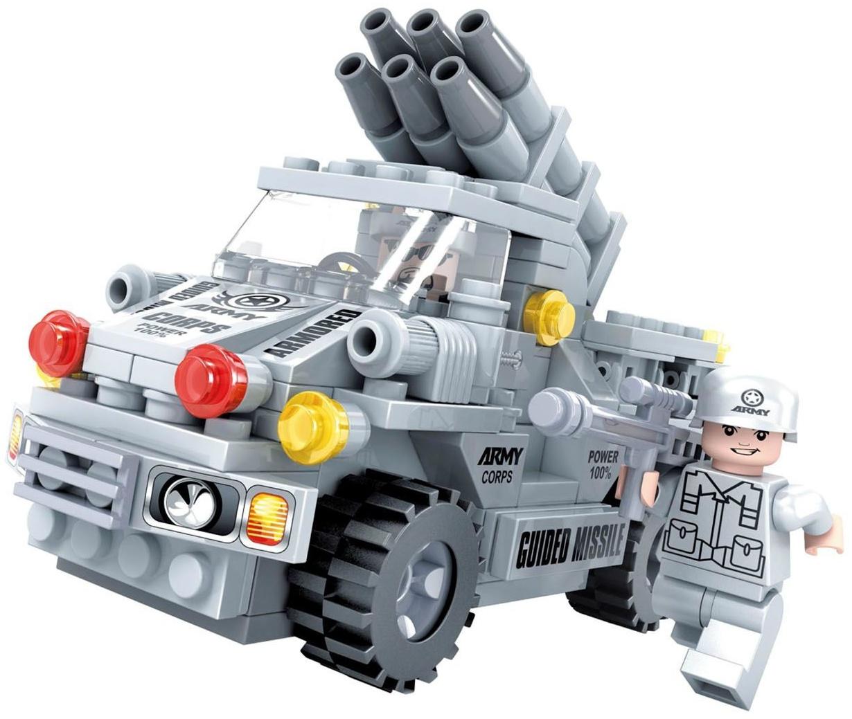 Конструктор Армия «Ракетная установка», 197 деталей, в пакете