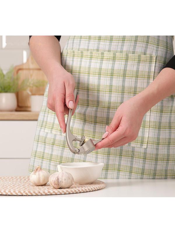 Пресс для чеснока Доляна «Идея», 16,5 см