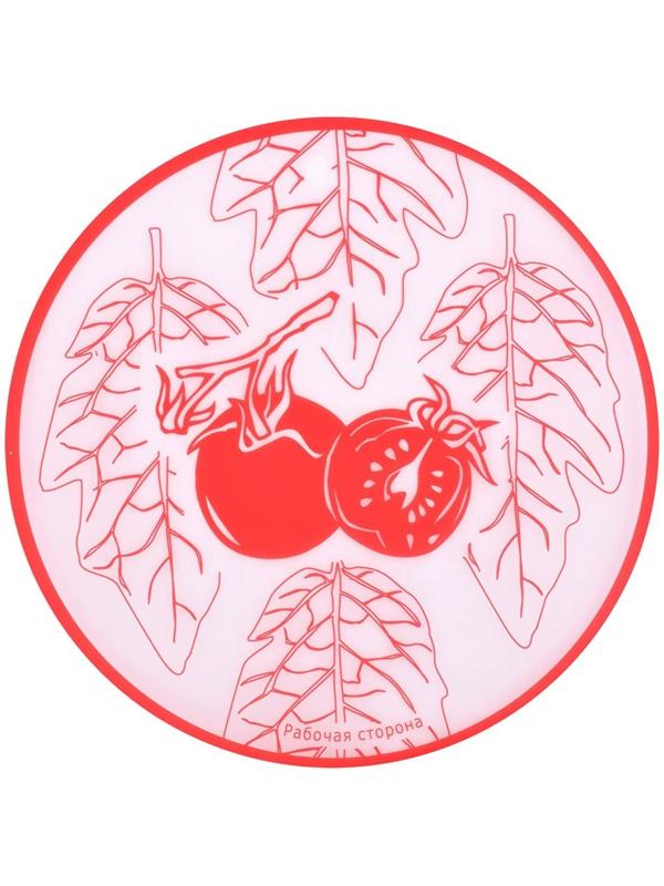 Доска кулинарная D30см МИКС