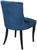 Стул «Верона», опоры массив венге, ткань велюр, цвет океан
