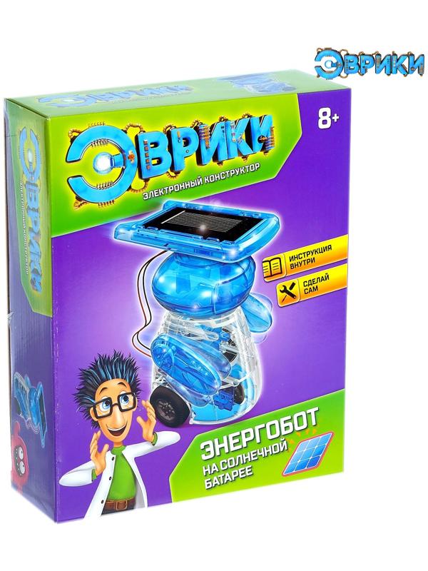 Электронный конструктор «Энергобот», работает от солнечной батареи