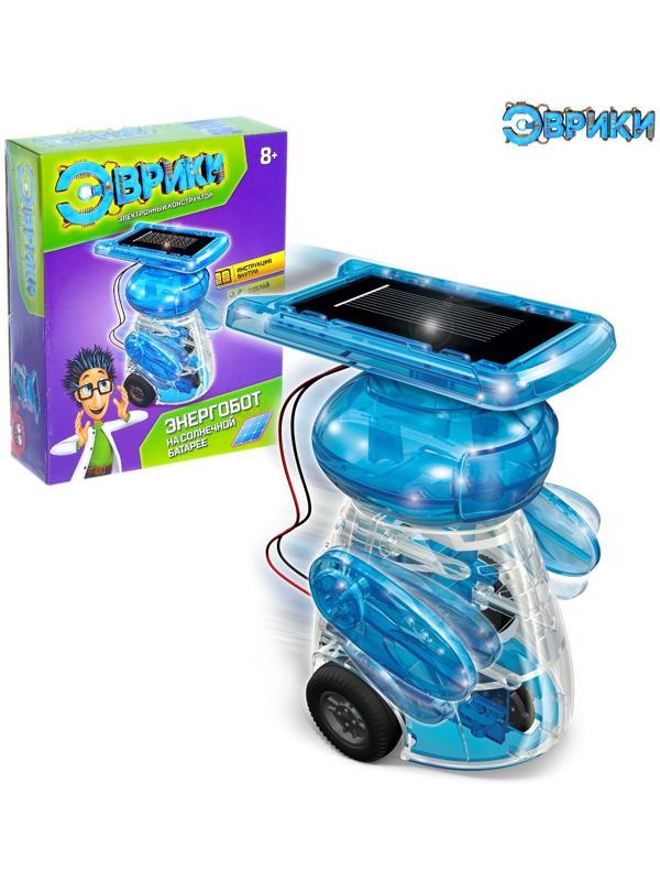 Электронный конструктор «Энергобот», работает от солнечной батареи
