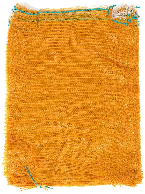 Сетка овощная, жёлтая, 35 х 60 см, 15 кг