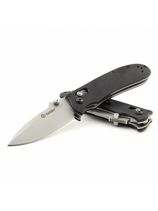 Нож Ganzo  черный G704