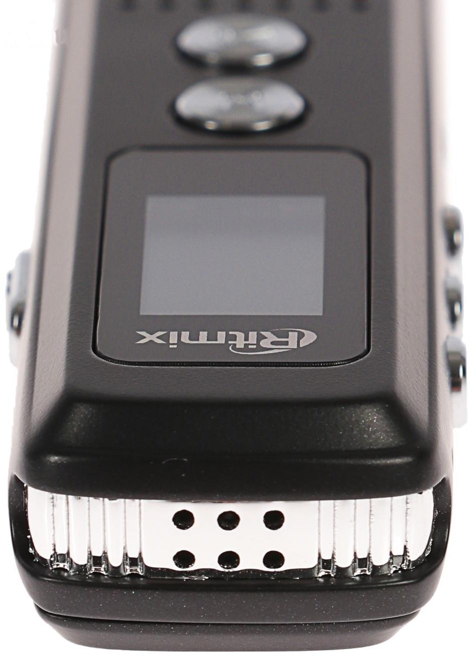 Диктофон Ritmix RR-120 8GB, MP3/WAV, дисплей, металл корпус, черный