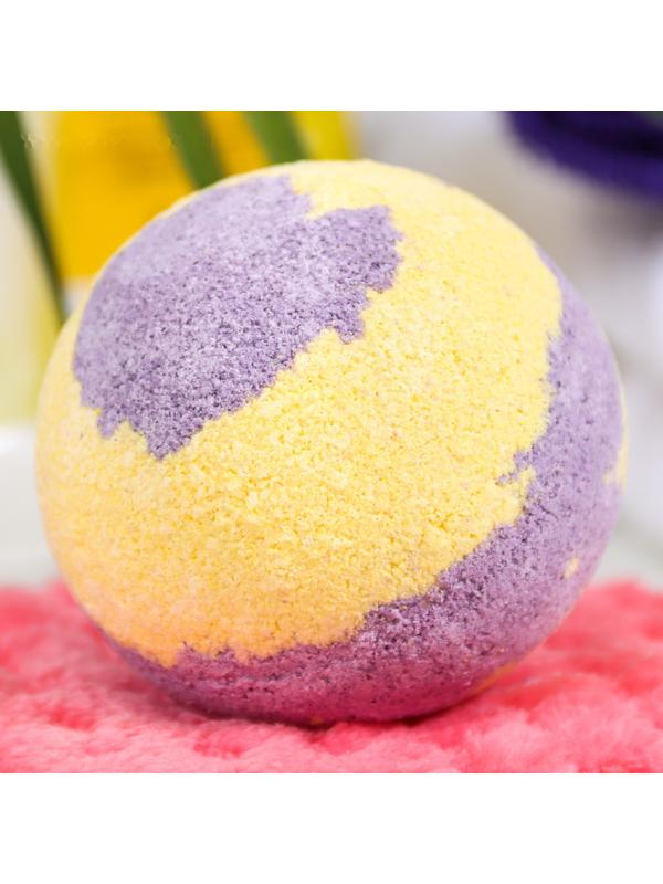 Бомбочка для ванн L'Cosmetics «Ночь Клеопатры» с пеной, 130 г